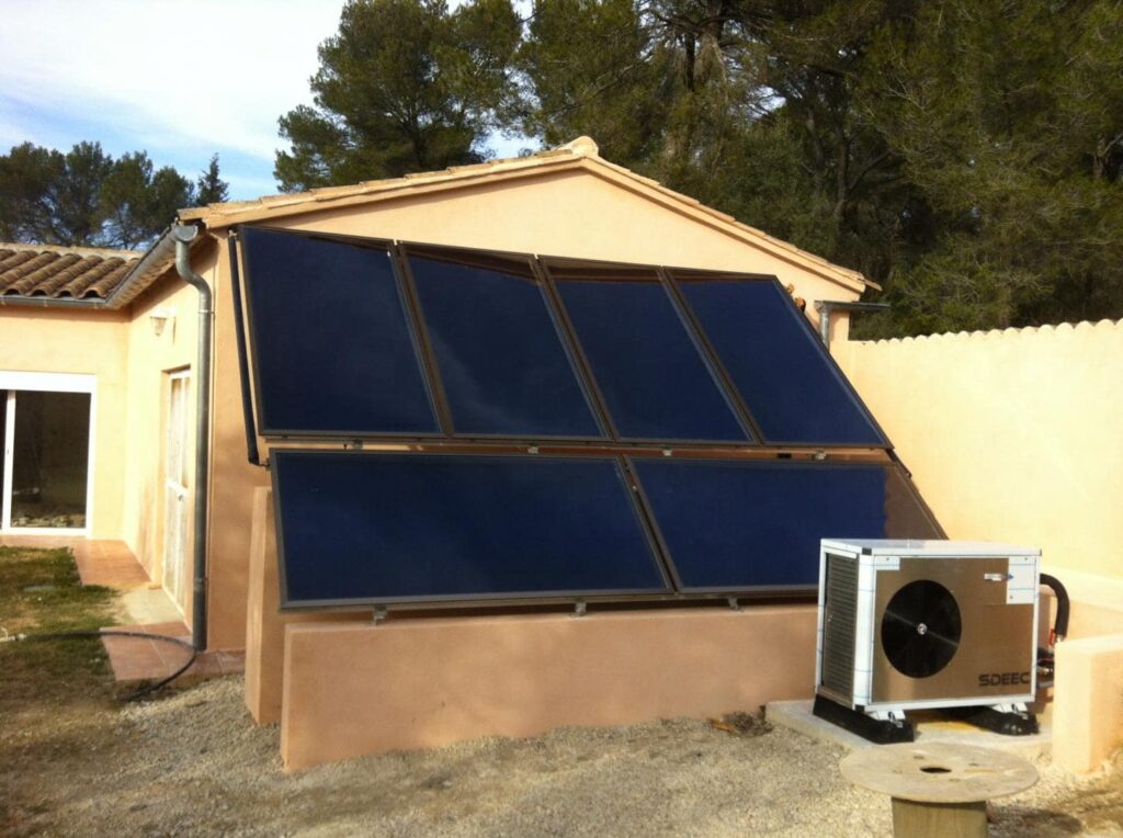 combinaison pompe a chaleur et panneaux solaire