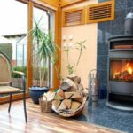 Poele a bois bouilleur