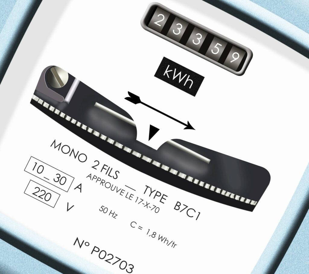 Un compteur électrique