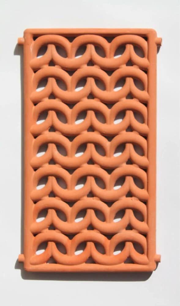 Détail sur le climatiseur en terre cuite Nave