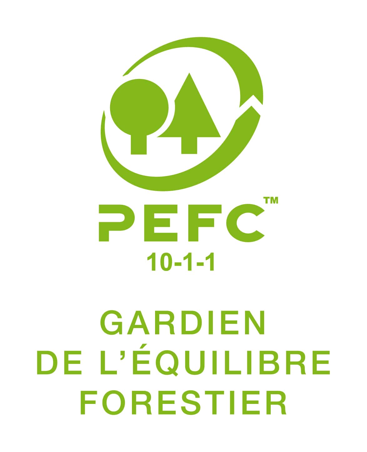 Label PEFC pour le bois de chauffage