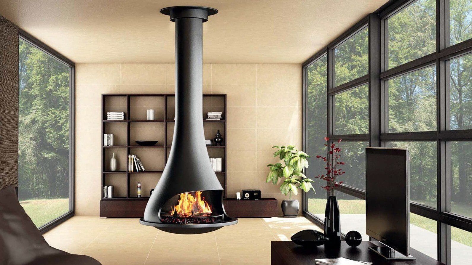 Au delà de son efficacité énergétique, le poêle à bois peut être une véritable œuvre d'art !