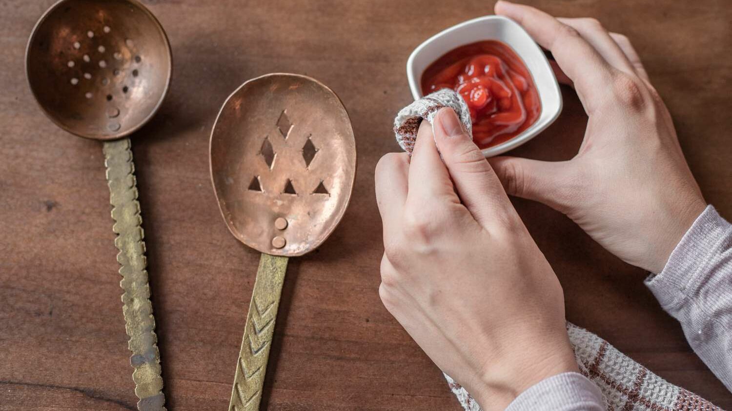 Nettoyer cuivre avec ketchup