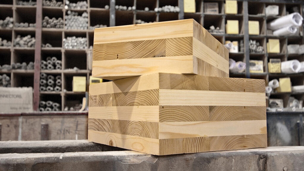 Parpaing de bois