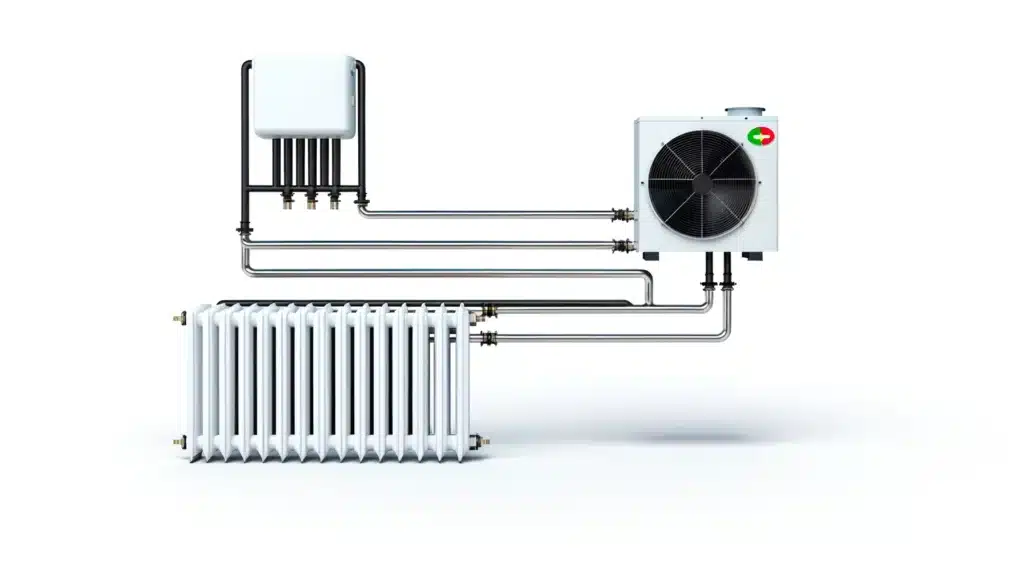 Radiateurs pour pompe a chaleur